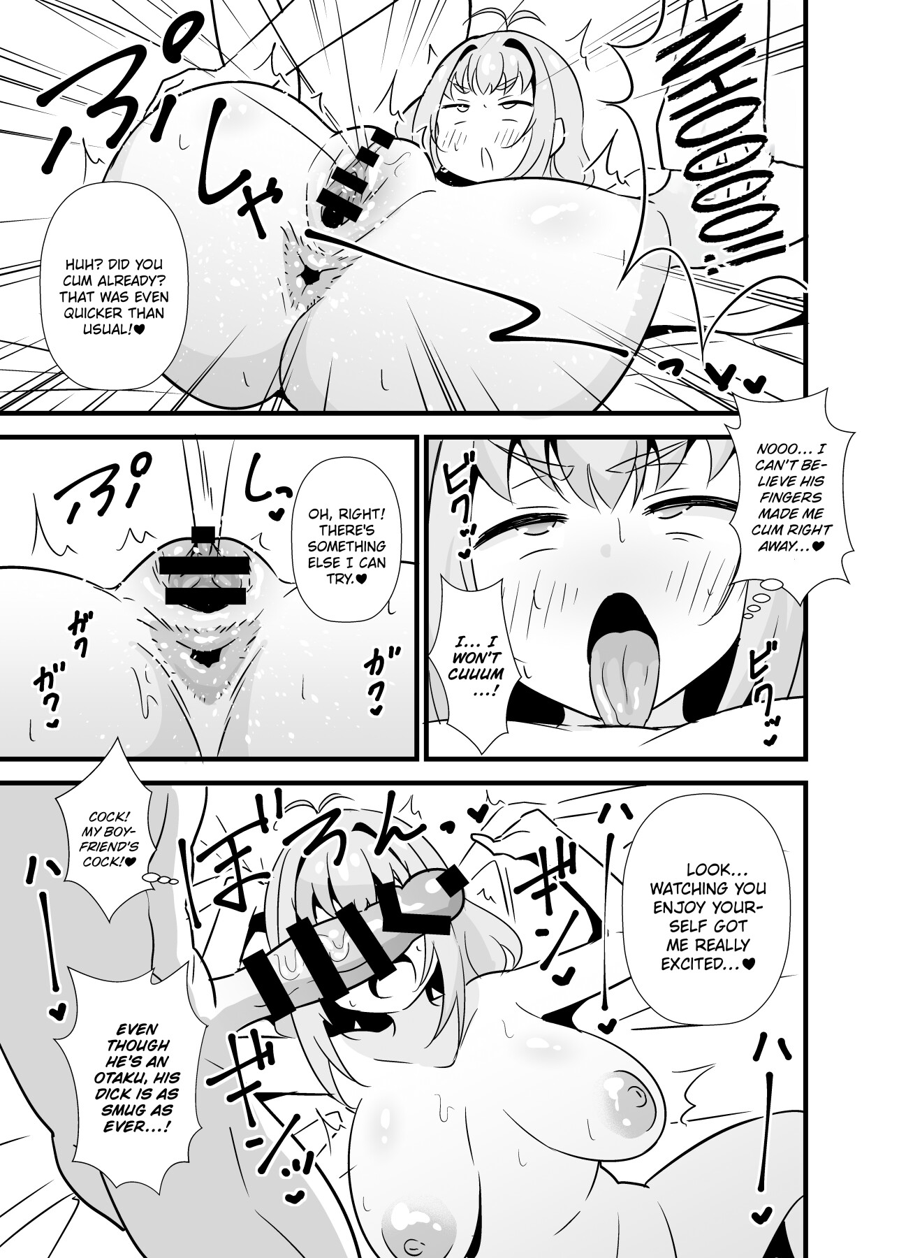 Hentai Manga Comic-Miruki-chan Can't Be Honest-Read-6